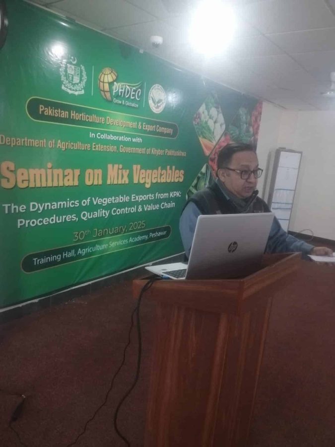 Seminar on mixed Vegetables